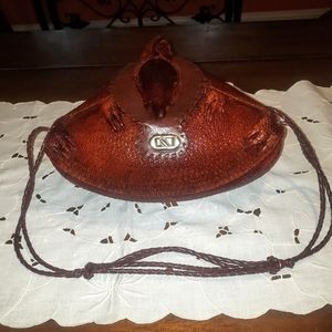 Vintage 1940s Armidillo Pocketbook. Taxidermy